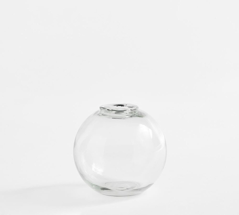 Round Recycled Glass Vases Pottery Barn Australia